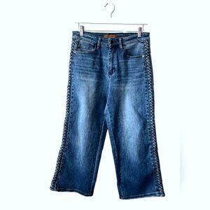 Judy Blue High Waist Crop Wide Leg 88850